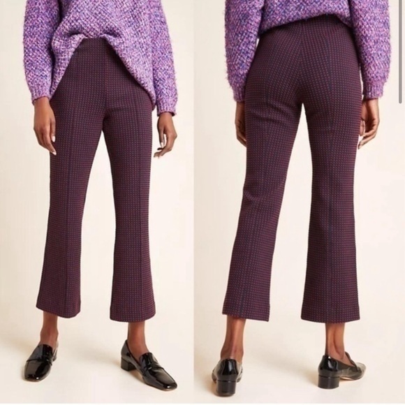 Anthropologie Petite Flare Pants - Picture 1 of 5